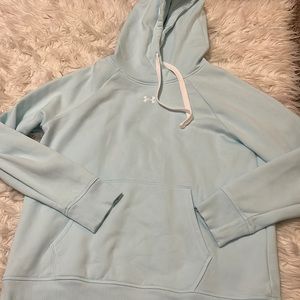 Blue under-armor sweatshirt